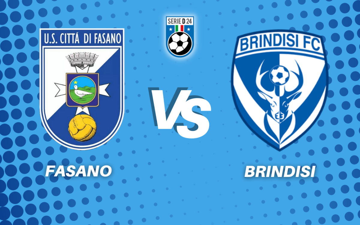 fasano brindisi diretta tabellino