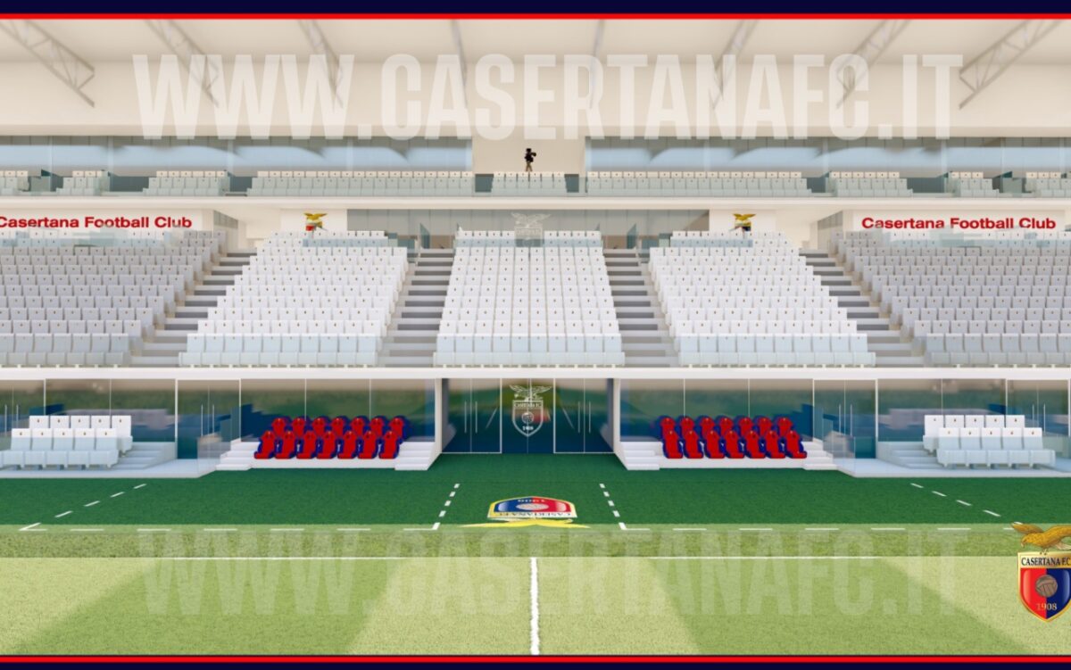 Casertana nuovo stadio immagini