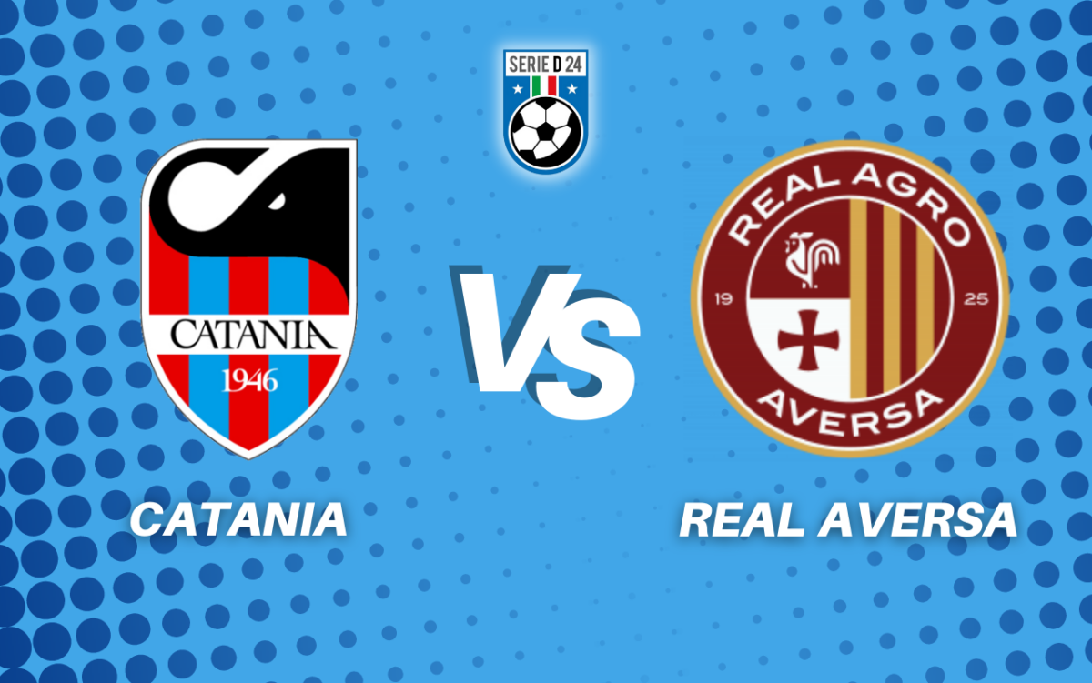 catania real aversa diretta tabellino