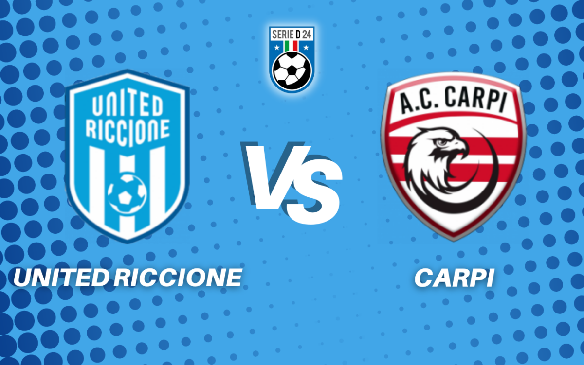 united riccione carpi diretta tabellino