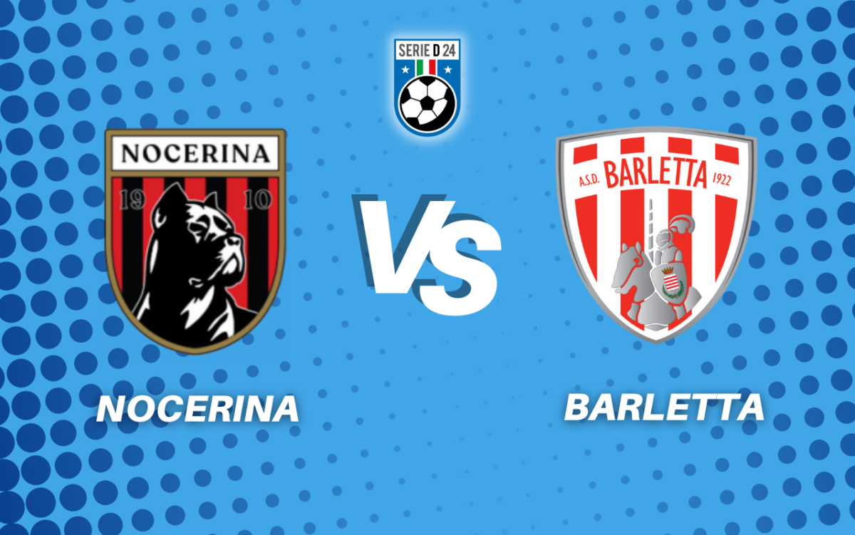 nocerina barletta diretta tabellino