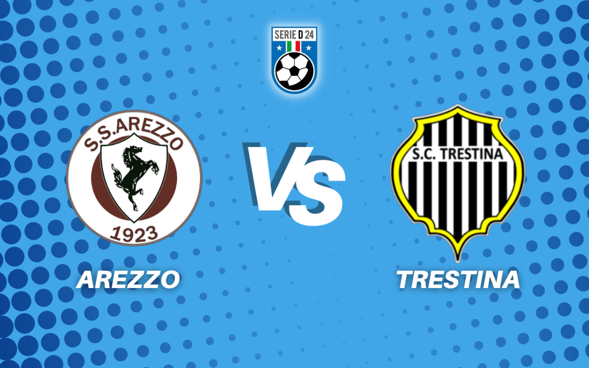 arezzo trestina diretta tabellino