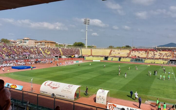 Sansepolcro Livorno dove vedere streaming tv