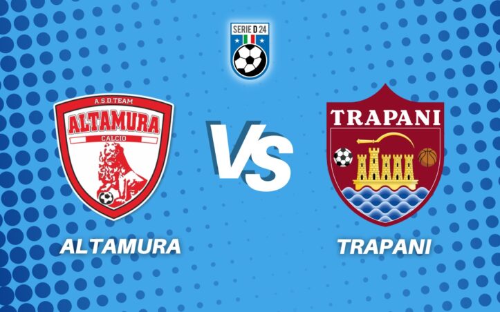 Altamura-Trapani la diretta della partita