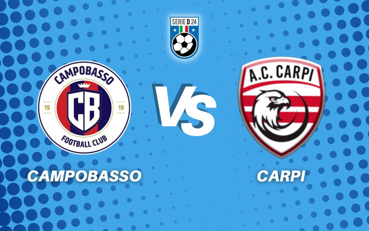 Campobasso Carpi diretta