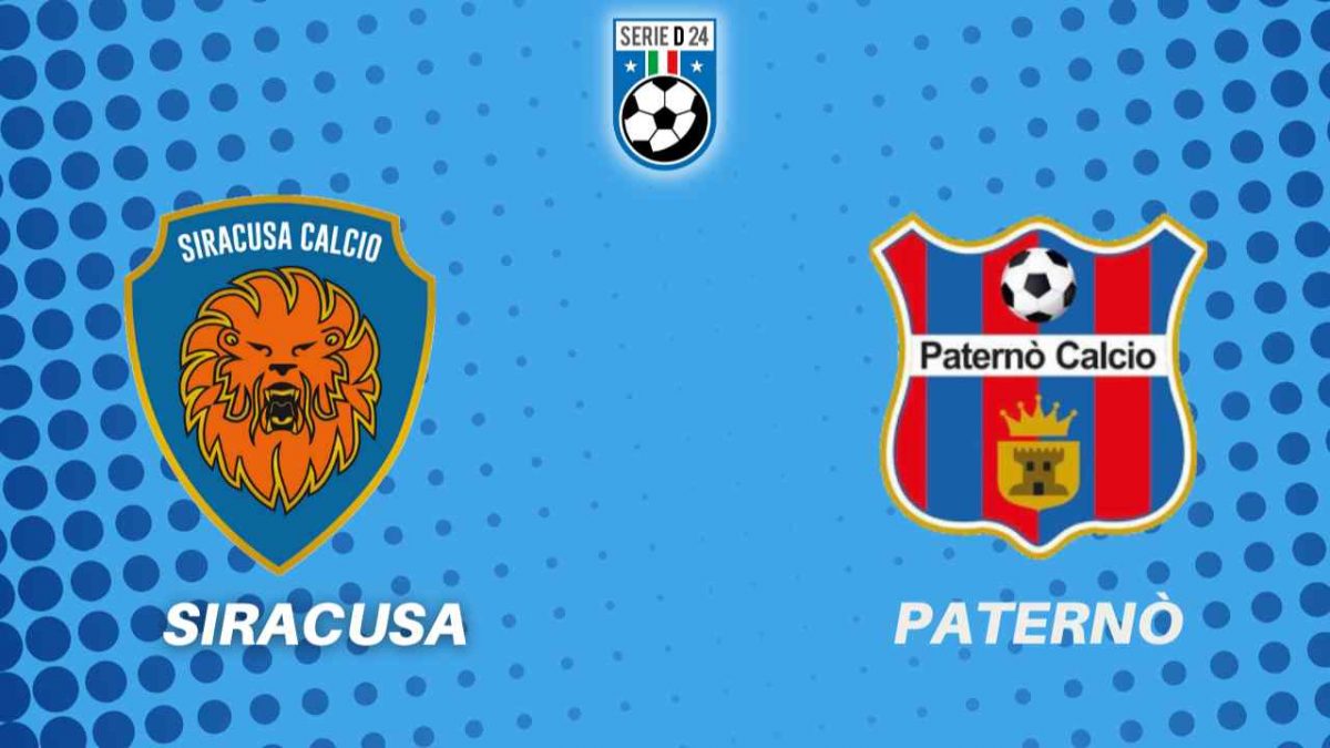 Siracusa vs Paternò