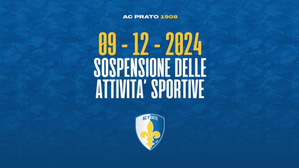 Pratio sospensione attività sportive