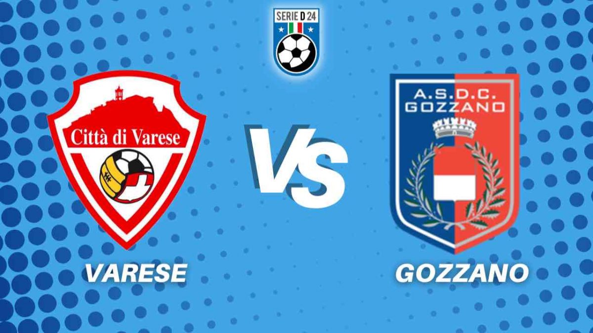 Varese Gozzano diretta