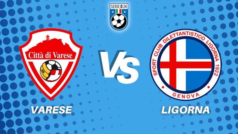 Varese Ligorna diretta oggi